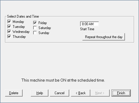 Figure 1 - Scheduler