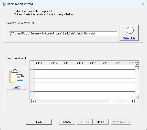 Easy to use Bank Reconcilation