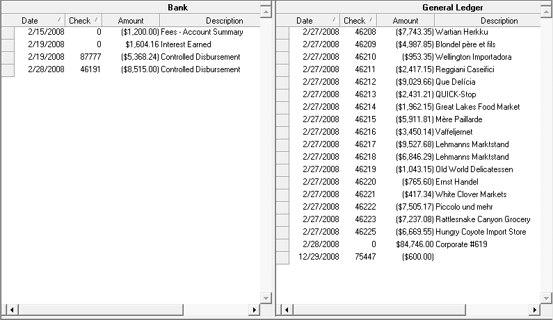 Getting Started BR - Manual Matching match removed